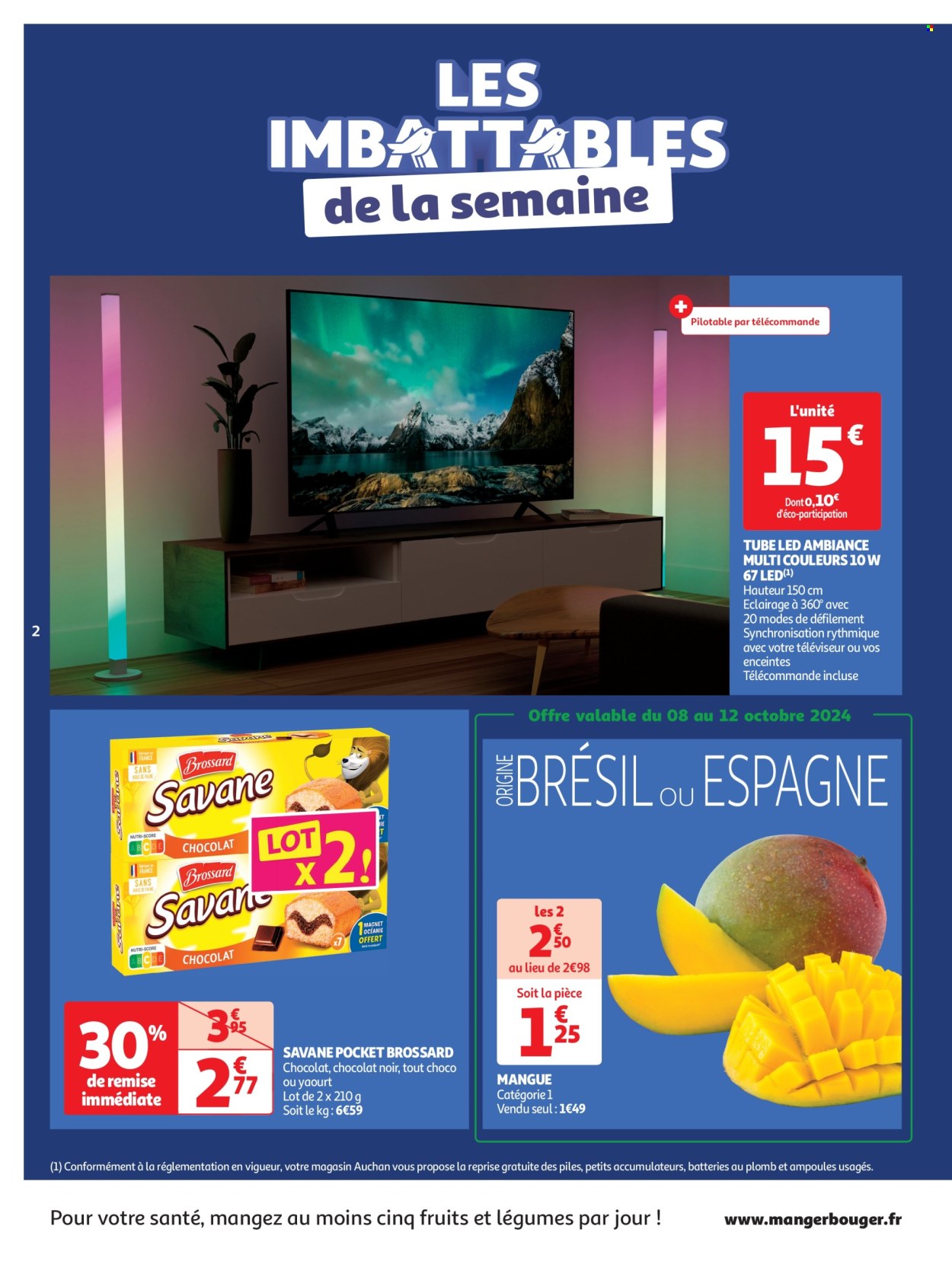 Catalogue Auchan - 08/10/2024 - 13/10/2024. Page 2