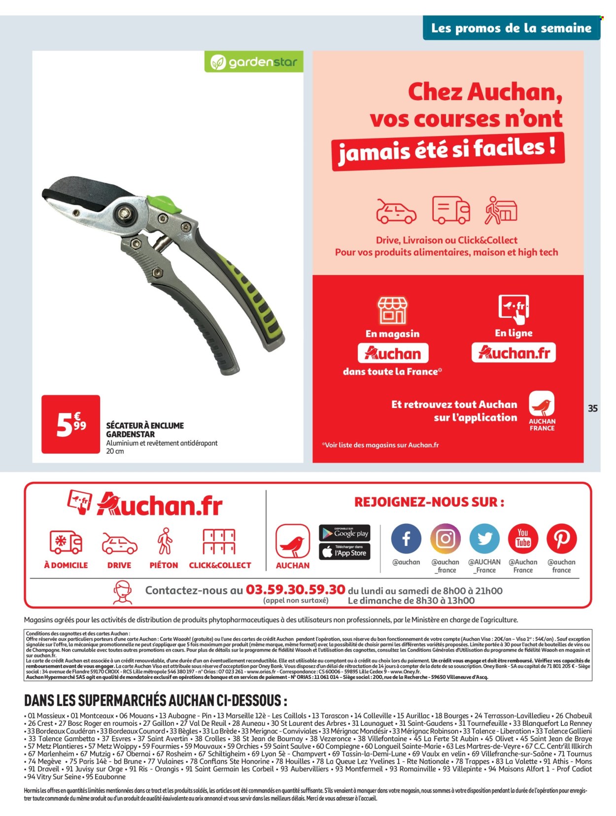 Catalogue Auchan - 08/10/2024 - 13/10/2024. Page 35