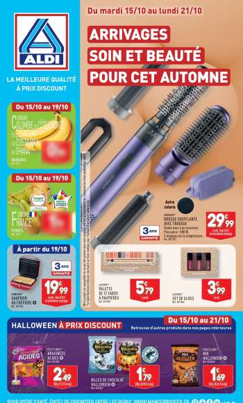 Catalogue ALDI - 15/10/2024 - 21/10/2024.