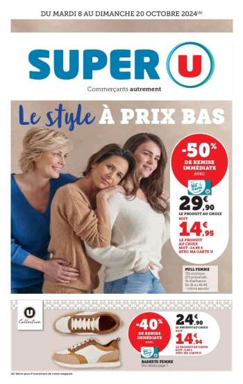 Catalogue SUPER U - 08/10/2024 - 20/10/2024.