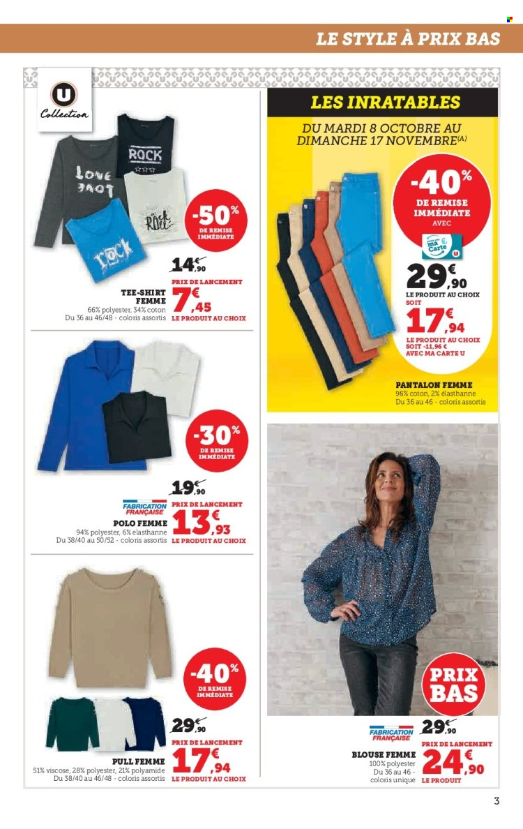 Catalogue SUPER U - 08/10/2024 - 20/10/2024. Page 3