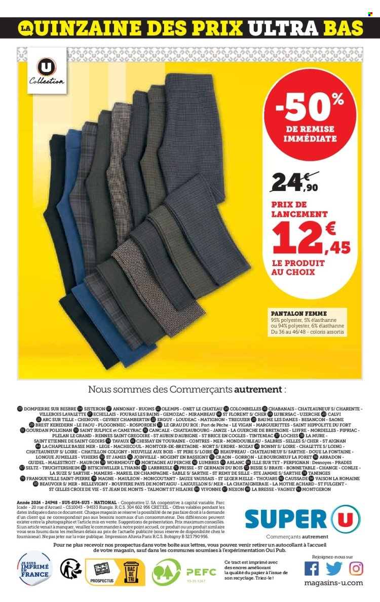 Catalogue SUPER U - 08/10/2024 - 20/10/2024. Page 8