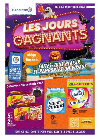 Catalogue E.Leclerc - 08/10/2024 - 19/10/2024.