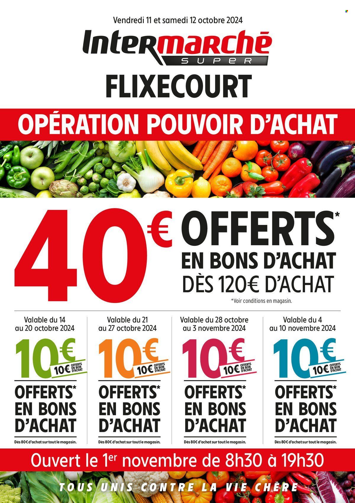 Catalogue Intermarché Super - 11/10/2024 - 12/10/2024. Page 1