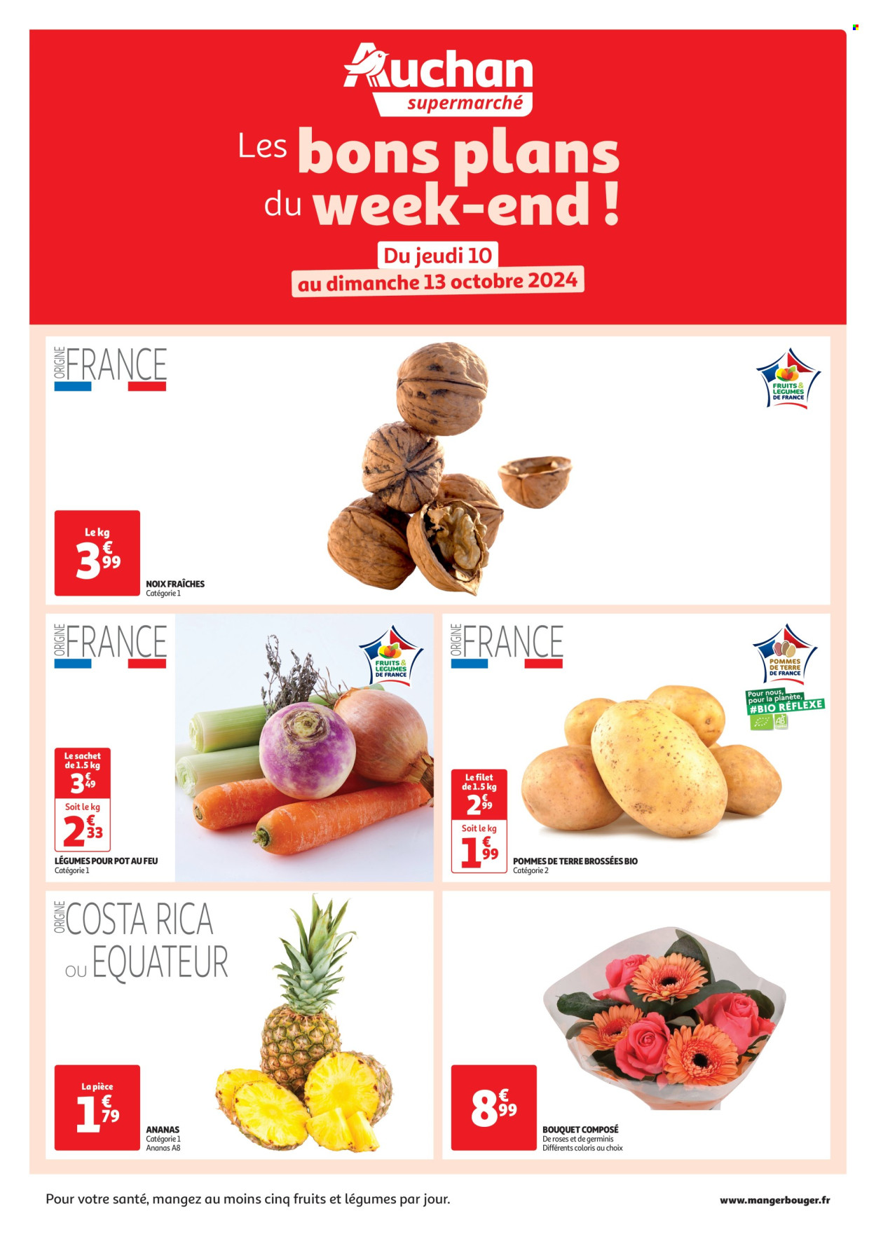 Catalogue Auchan - 10/10/2024 - 13/10/2024. Page 1