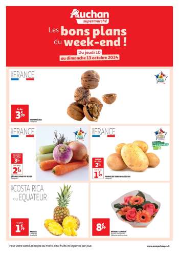 Catalogue Auchan - 10/10/2024 - 13/10/2024.