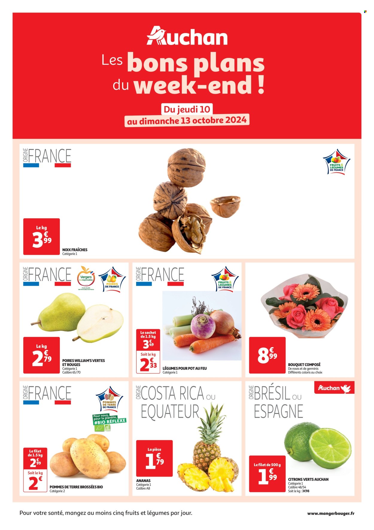 Catalogue Auchan - 10/10/2024 - 13/10/2024. Page 1