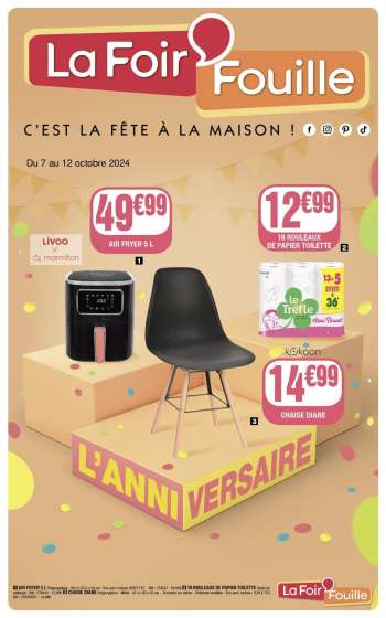 Catalogue La Foir'Fouille - 07/10/2024 - 12/10/2024.