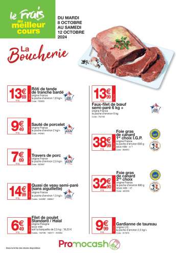 Catalogue Promocash - 08/10/2024 - 12/10/2024.