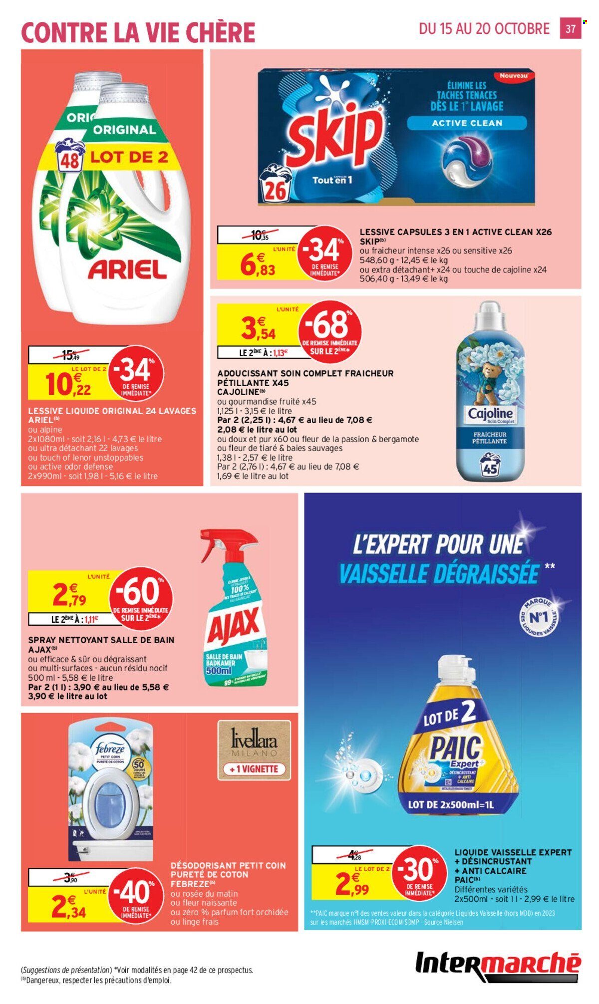 Catalogue Intermarché - 15/10/2024 - 20/10/2024. Page 37