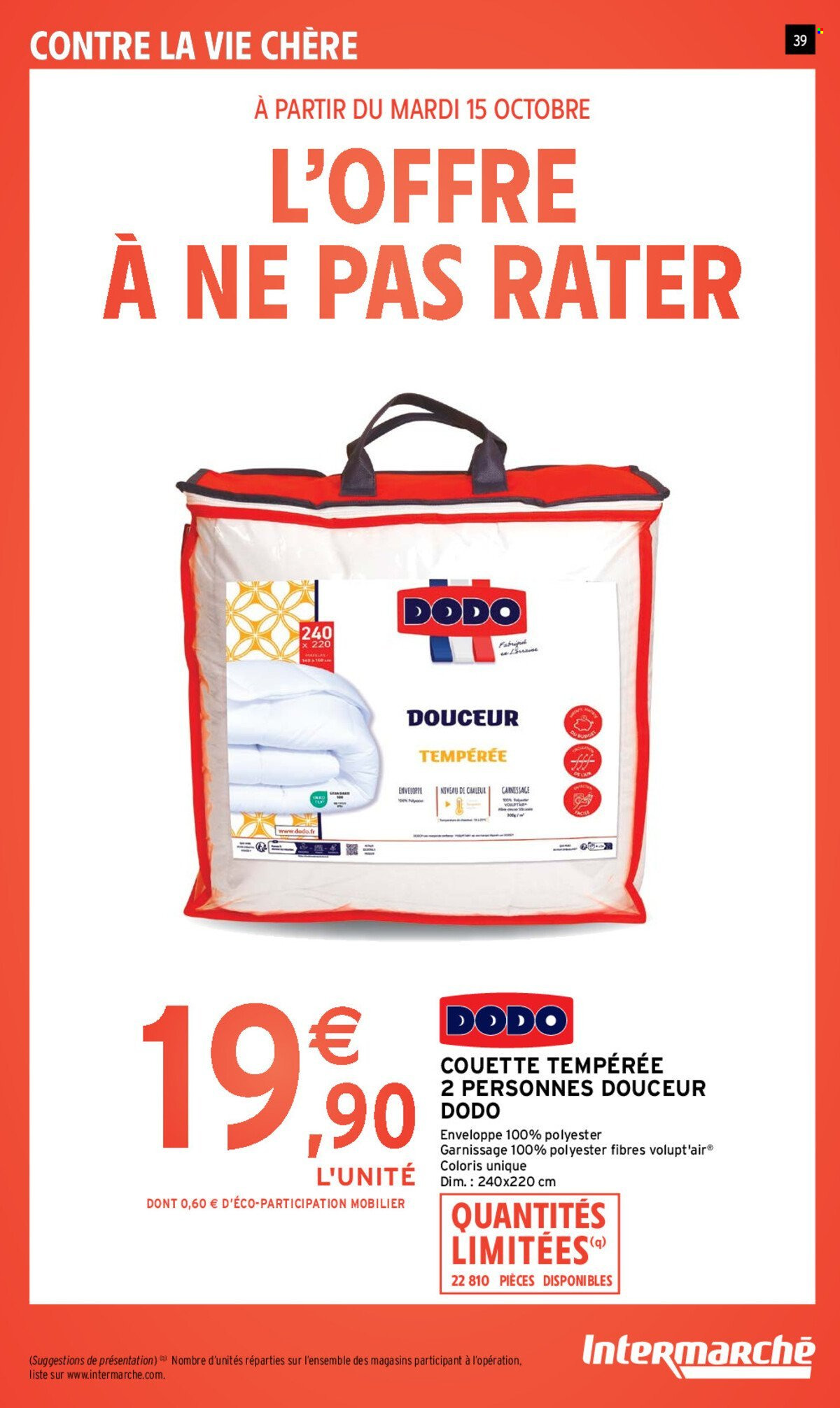 Catalogue Intermarché - 15/10/2024 - 20/10/2024. Page 39