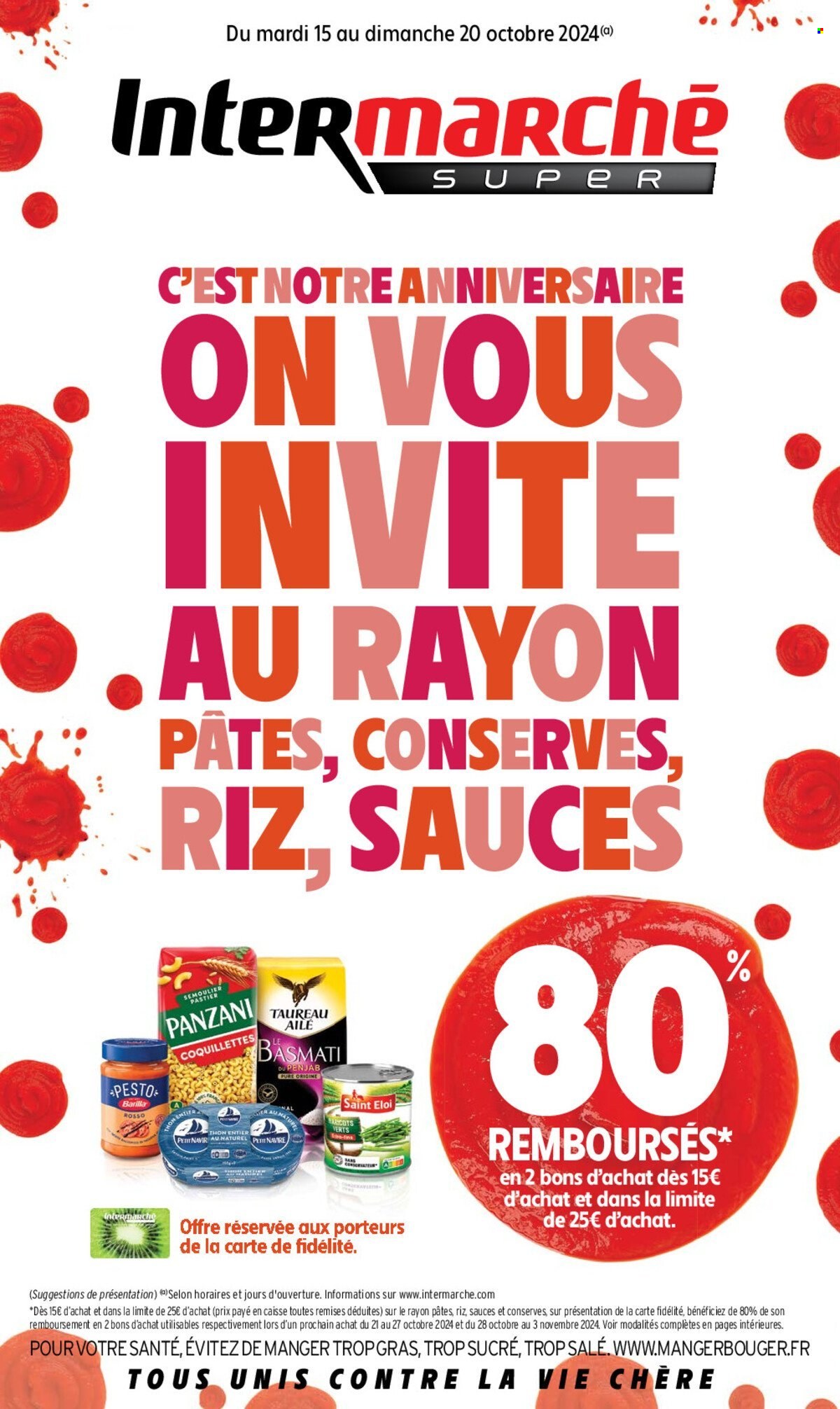 Catalogue Intermarché Super - 15/10/2024 - 20/10/2024. Page 1