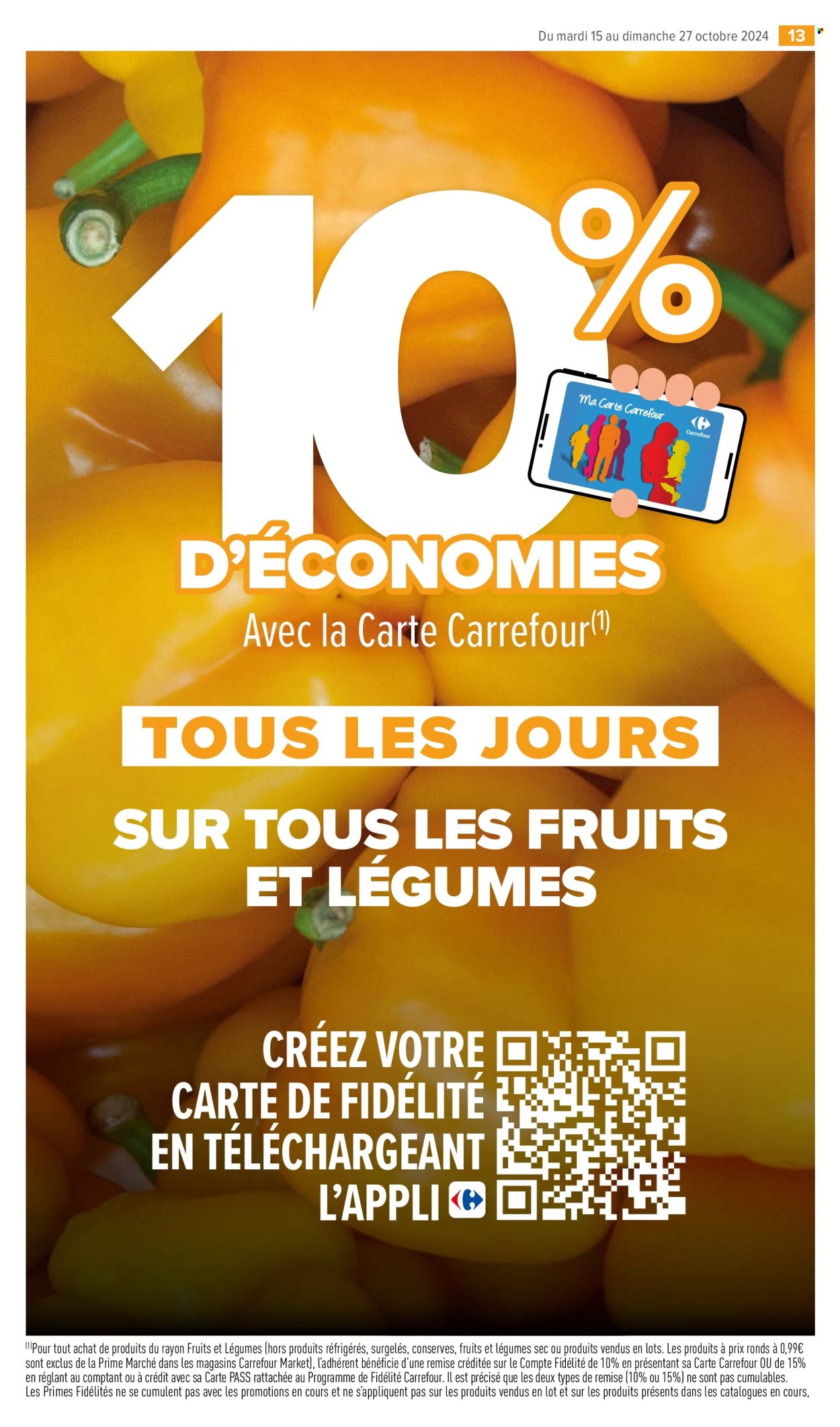 Catalogue Carrefour Market - 15/10/2024 - 27/10/2024. Page 15