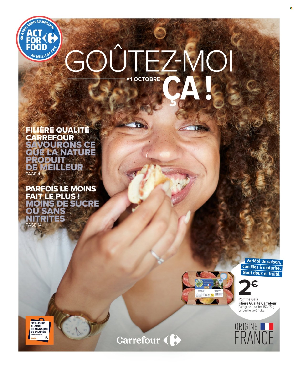 Catalogue Carrefour Market - 15/10/2024 - 28/10/2024. Page 1