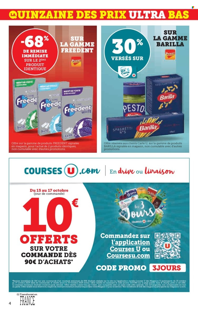 Catalogue SUPER U - 15/10/2024 - 20/10/2024. Page 4