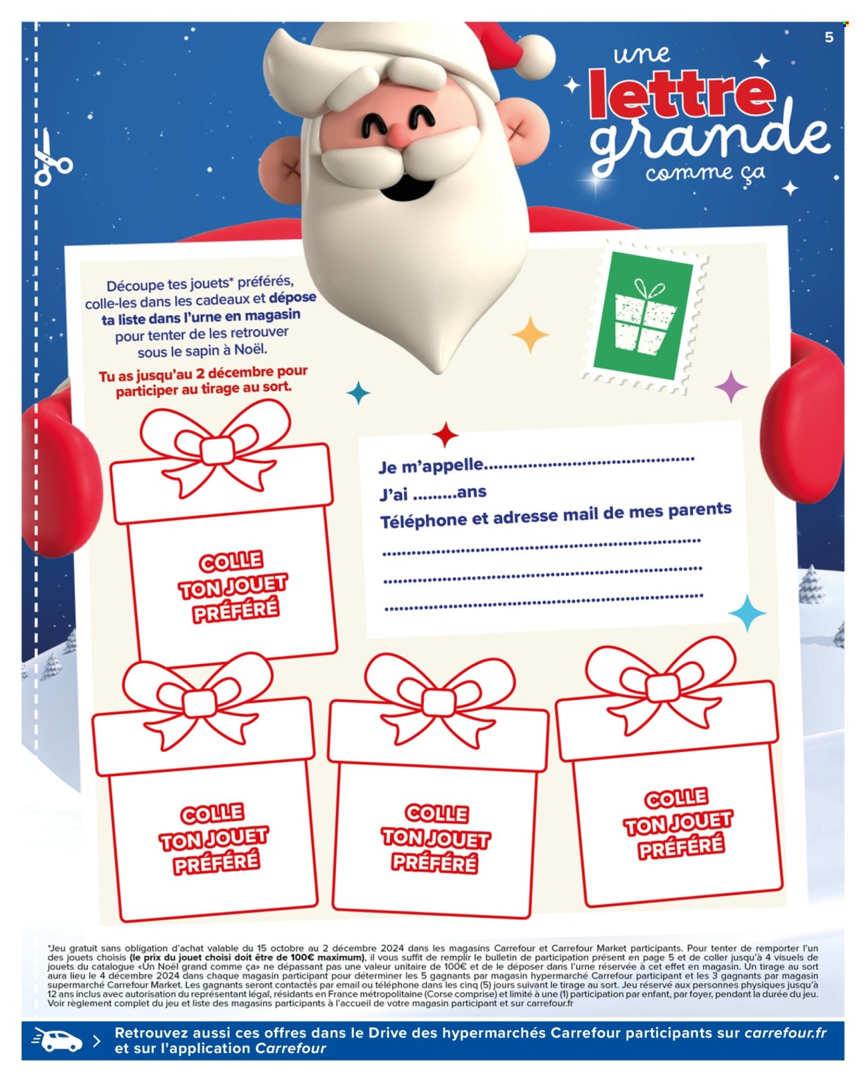 Catalogue Carrefour Hypermarchés - 15/10/2024 - 02/12/2024. Page 7