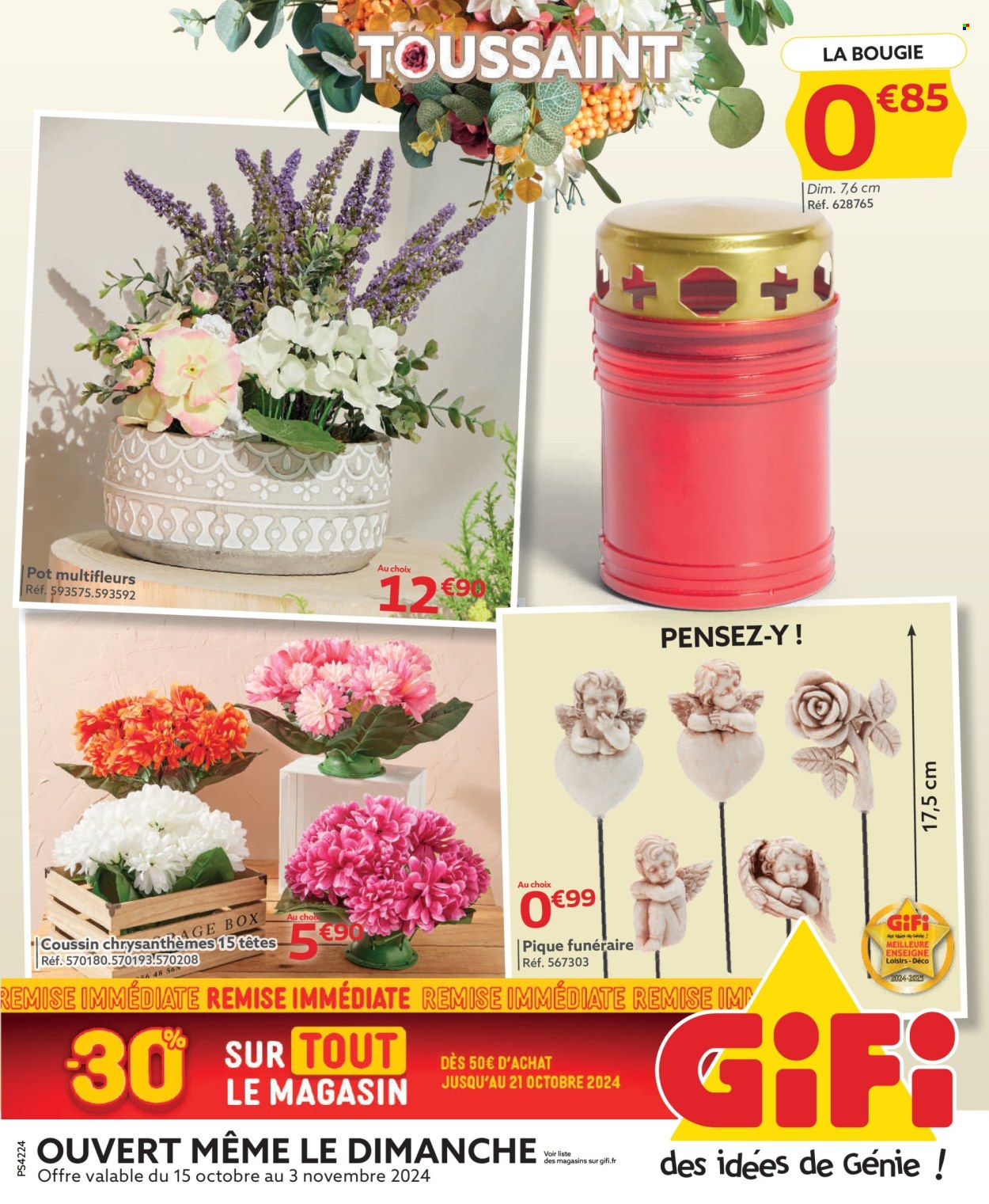 Catalogue GiFi - 15/10/2024 - 03/11/2024. Page 1