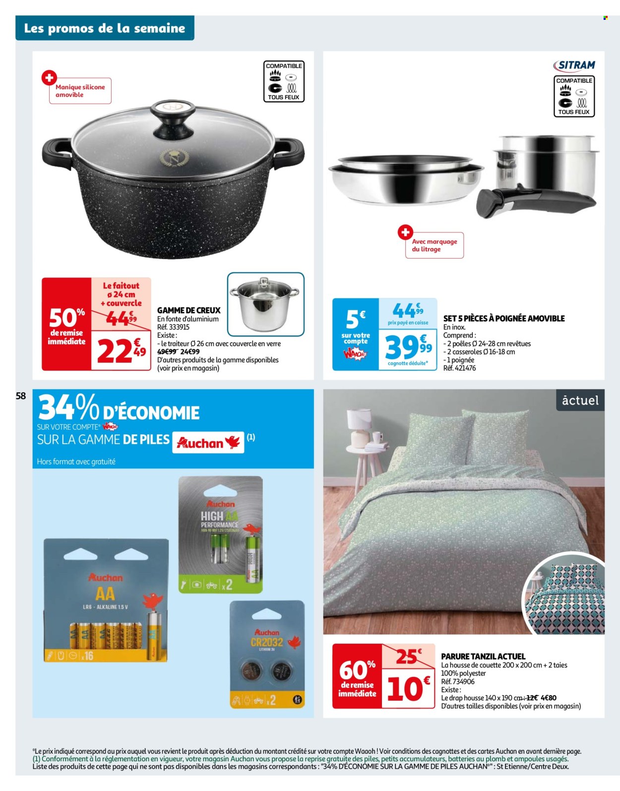 Catalogue Auchan - 15/10/2024 - 21/10/2024. Page 58
