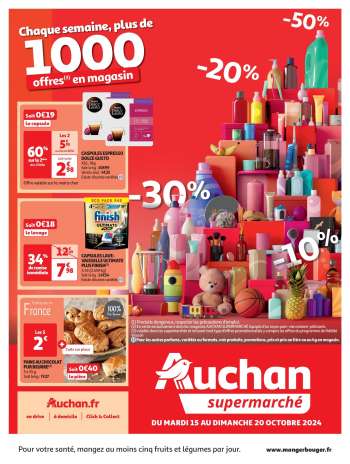 Catalogue Auchan - 15/10/2024 - 20/10/2024.