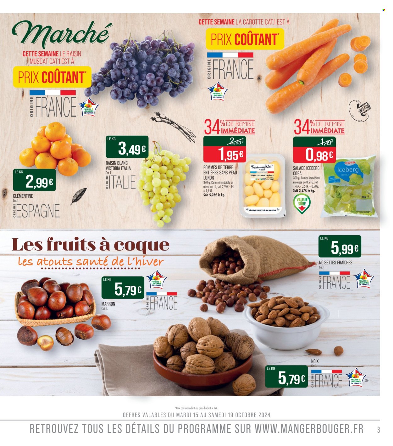 Catalogue Supermarché Match - 15/10/2024 - 27/10/2024. Page 3