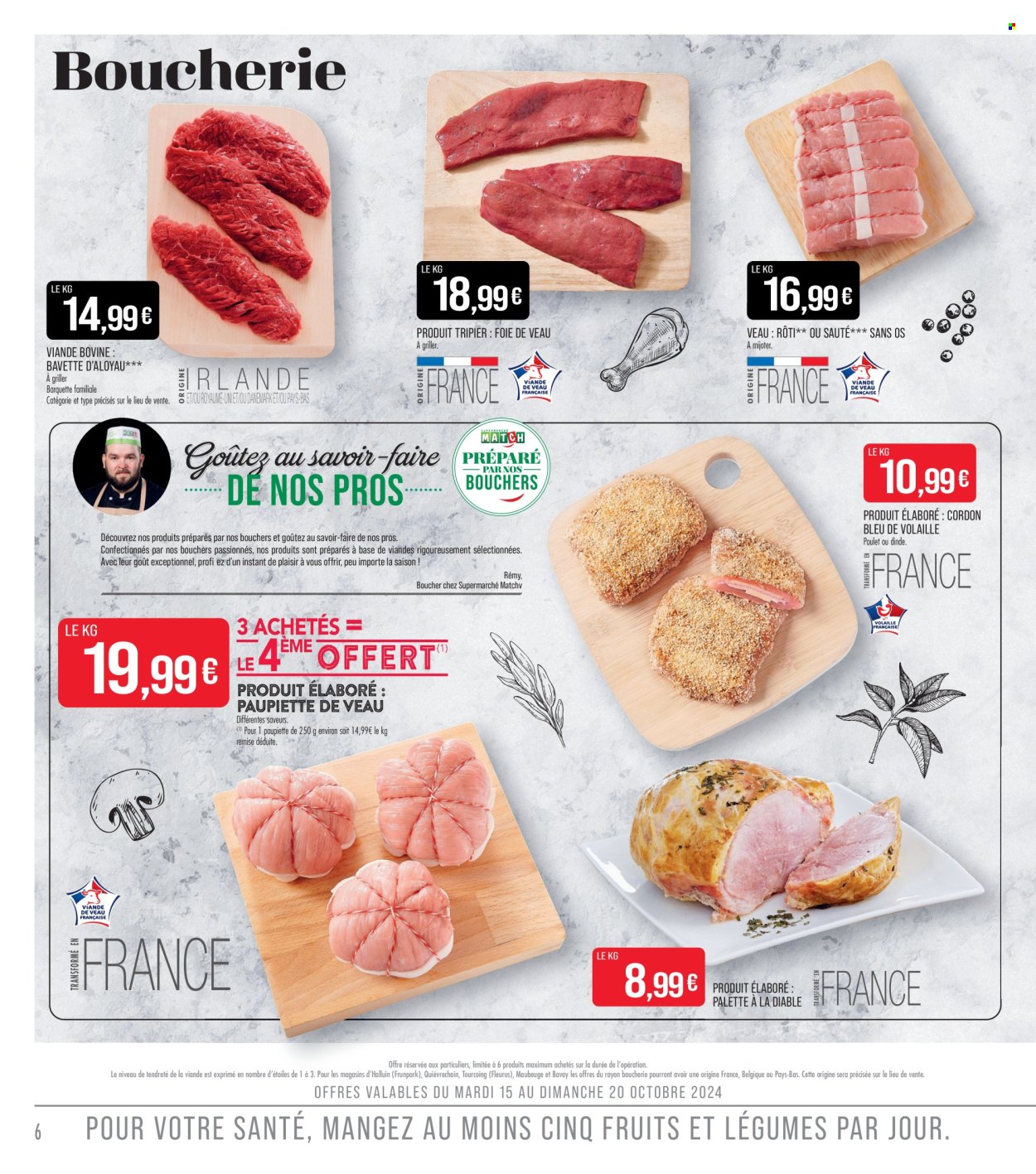 Catalogue Supermarché Match - 15/10/2024 - 27/10/2024. Page 6