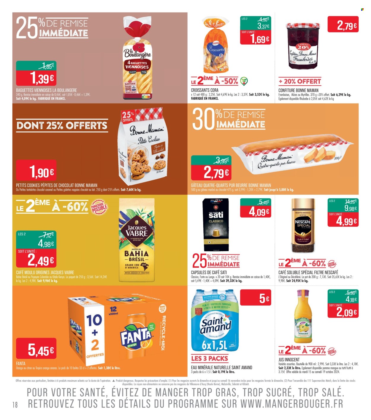 Catalogue Supermarché Match - 15/10/2024 - 27/10/2024. Page 18