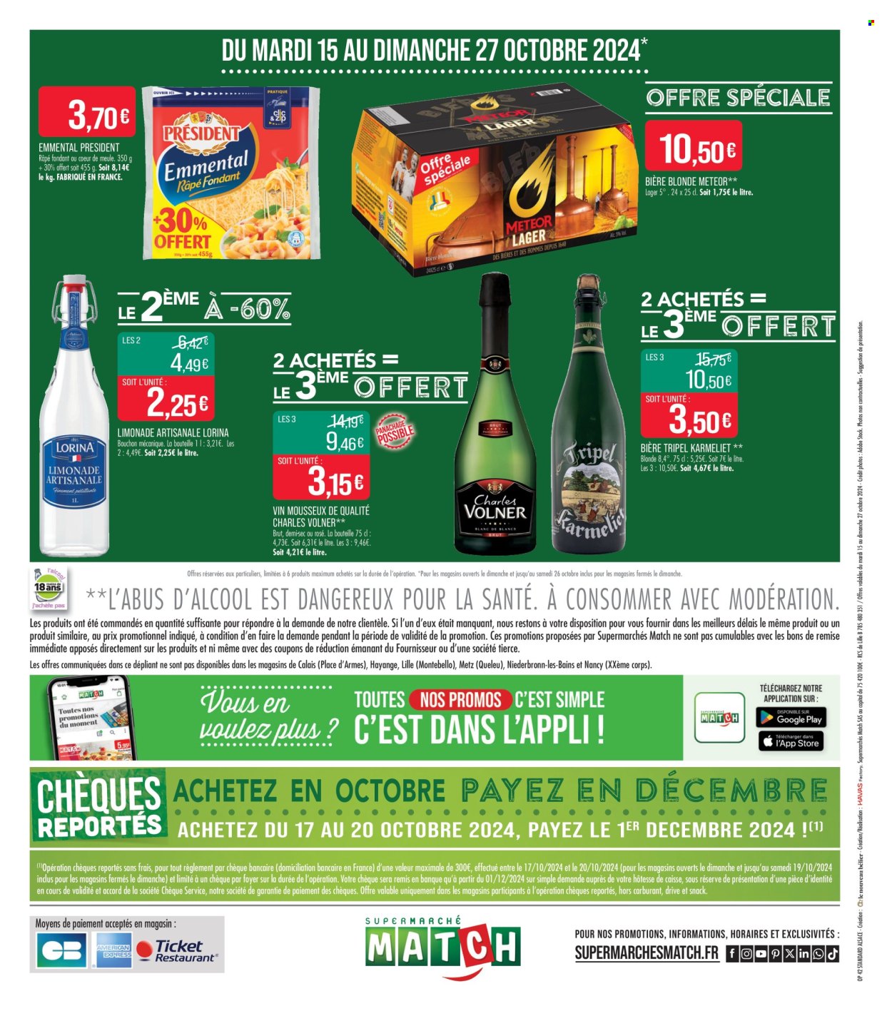 Catalogue Supermarché Match - 15/10/2024 - 27/10/2024. Page 20