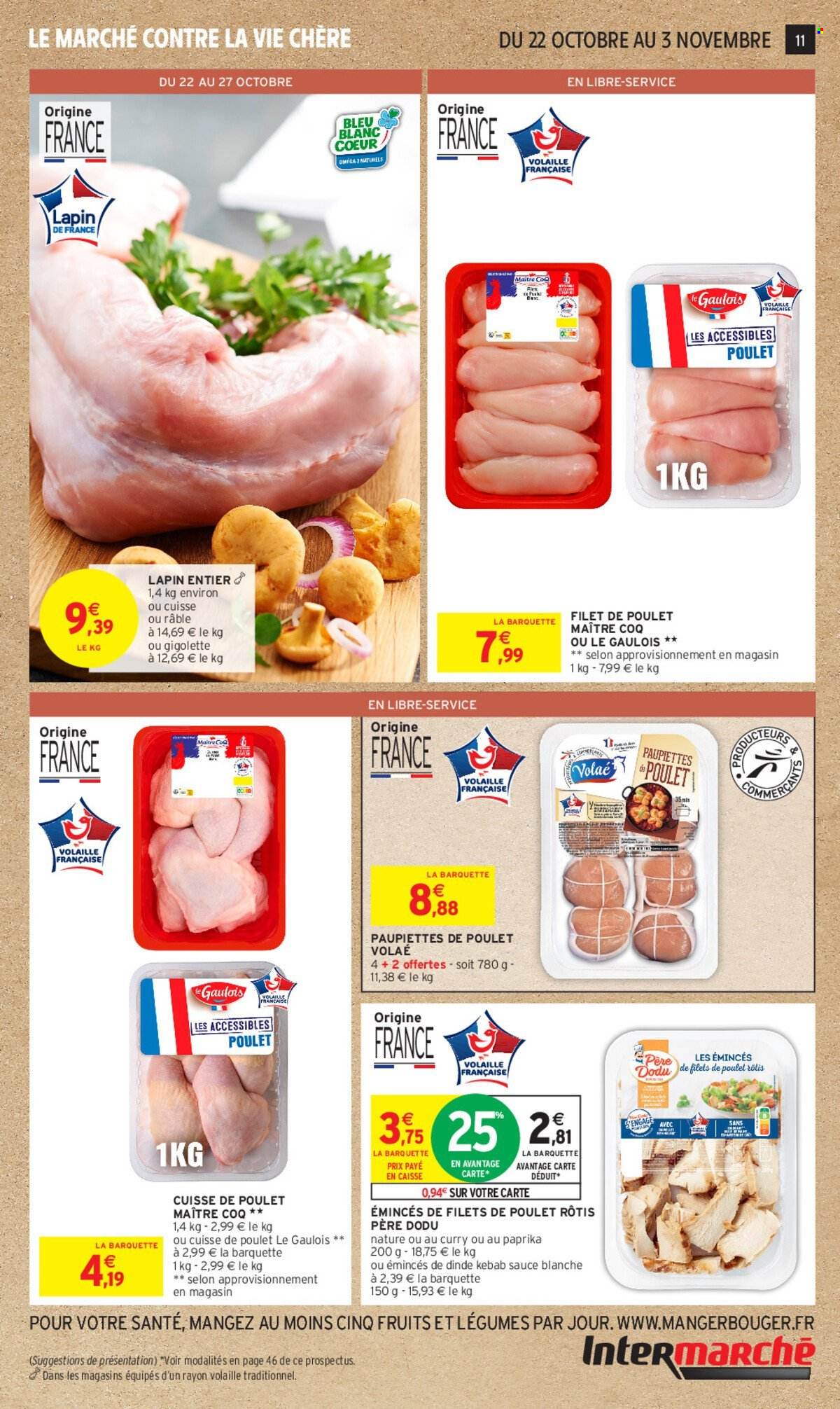 Catalogue Intermarché - 22/10/2024 - 03/11/2024. Page 11