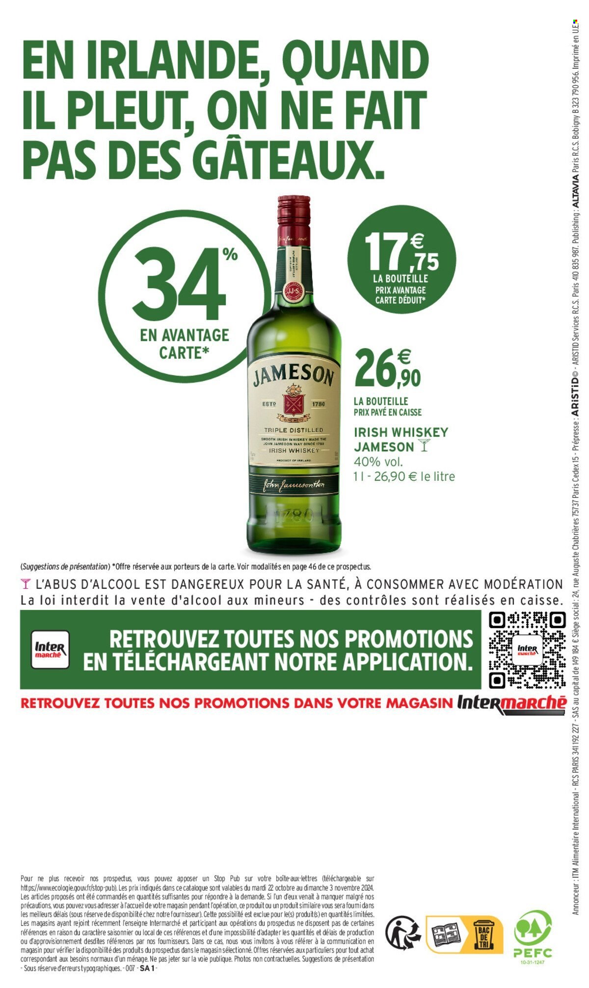 Catalogue Intermarché Super - 22/10/2024 - 03/11/2024. Page 50