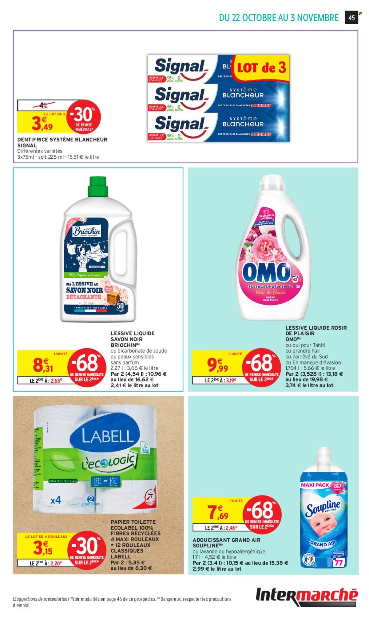 Catalogue Intermarché - 22/10/2024 - 03/11/2024. Page 45