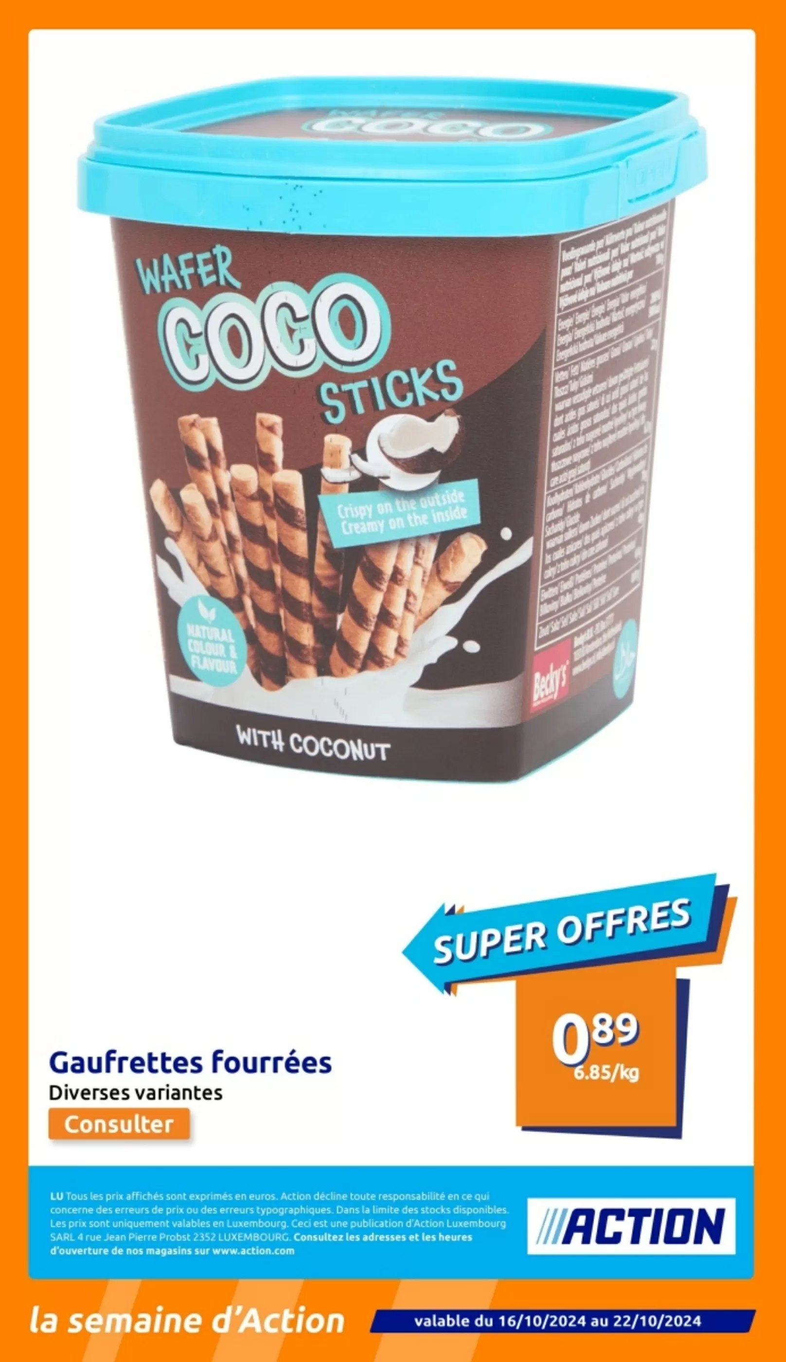 Catalogue Action - 16/10/2024 - 22/10/2024. Page 20