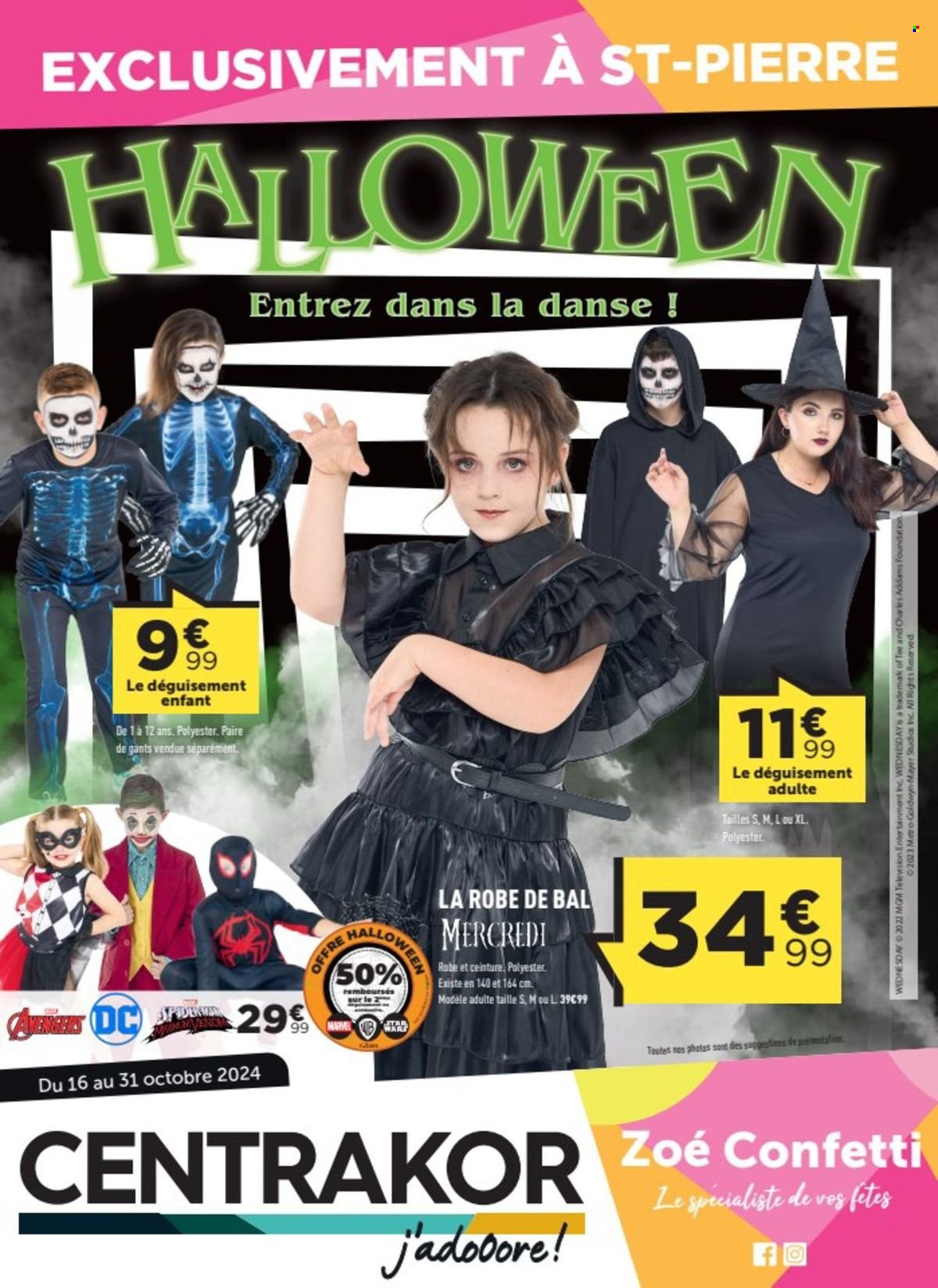 Catalogue Centrakor - 16/10/2024 - 31/10/2024. Page 1