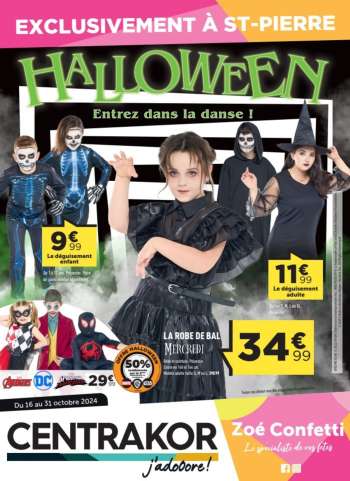 Catalogue Centrakor - 16/10/2024 - 31/10/2024.