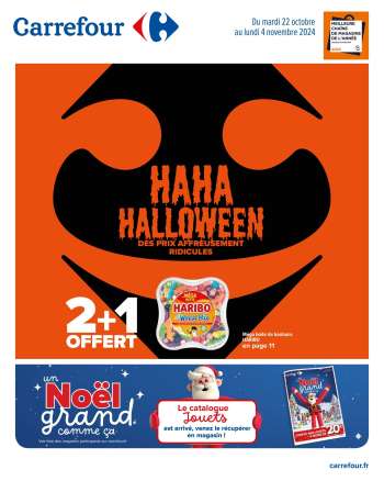 Catalogue Carrefour Hypermarchés - 22/10/2024 - 04/11/2024.