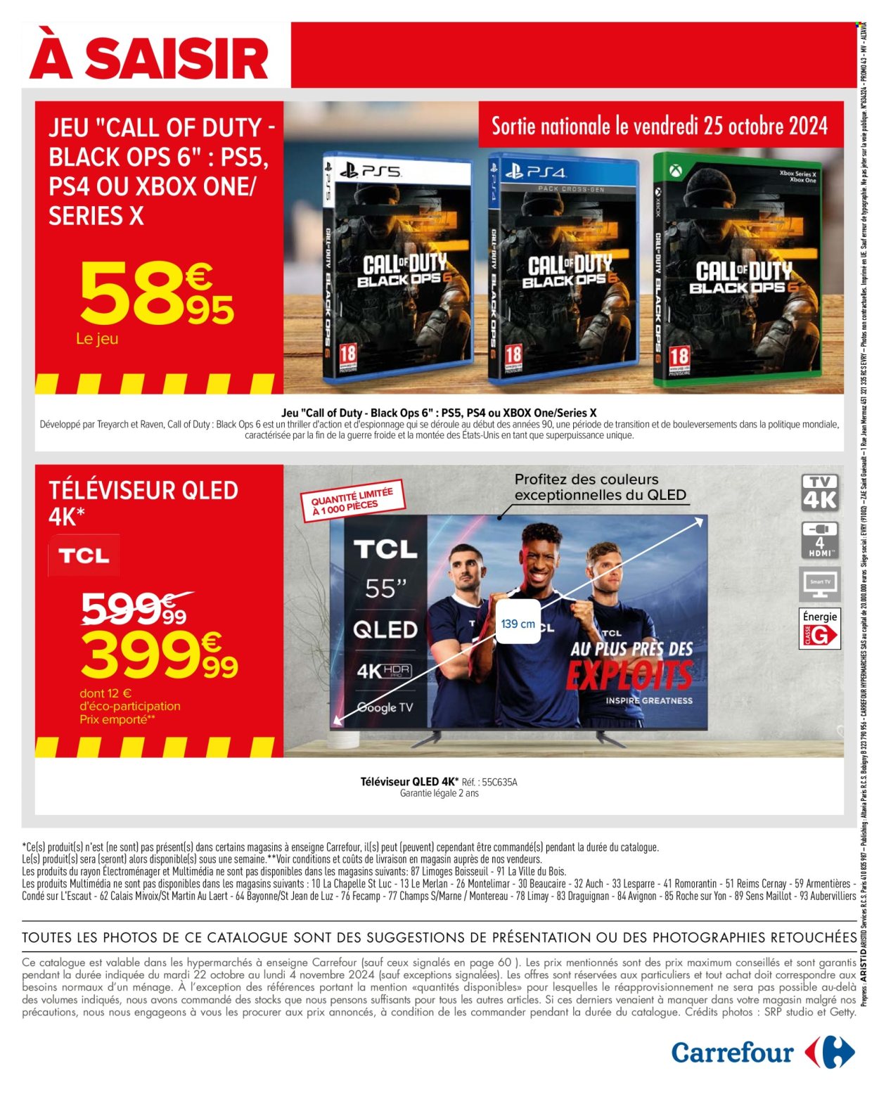 Catalogue Carrefour Hypermarchés - 22/10/2024 - 04/11/2024. Page 2