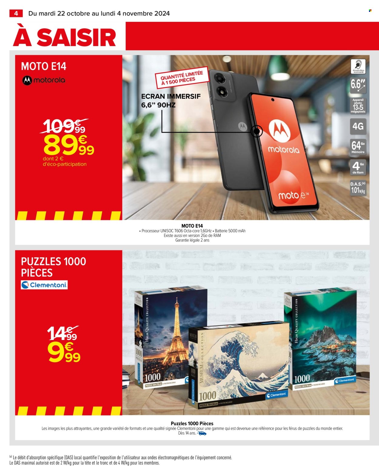 Catalogue Carrefour Hypermarchés - 22/10/2024 - 04/11/2024. Page 6