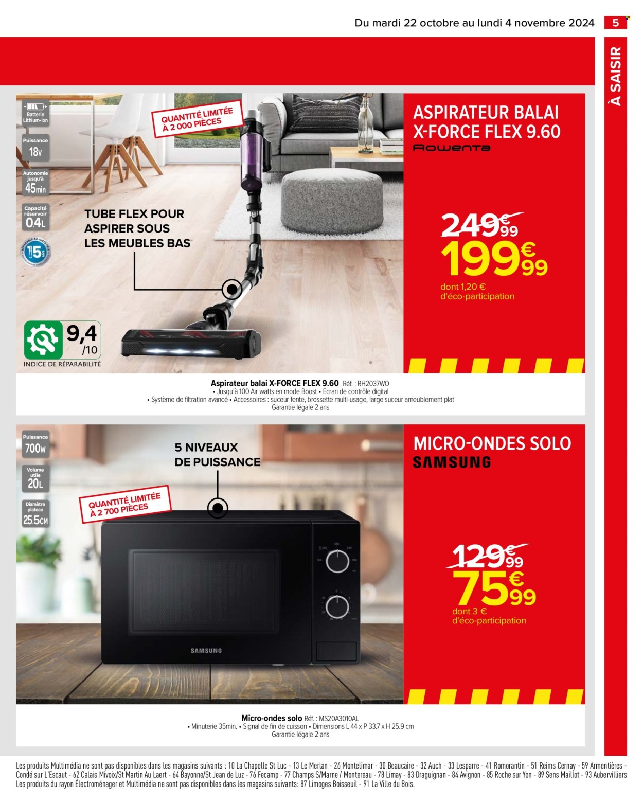 Catalogue Carrefour Hypermarchés - 22/10/2024 - 04/11/2024. Page 7
