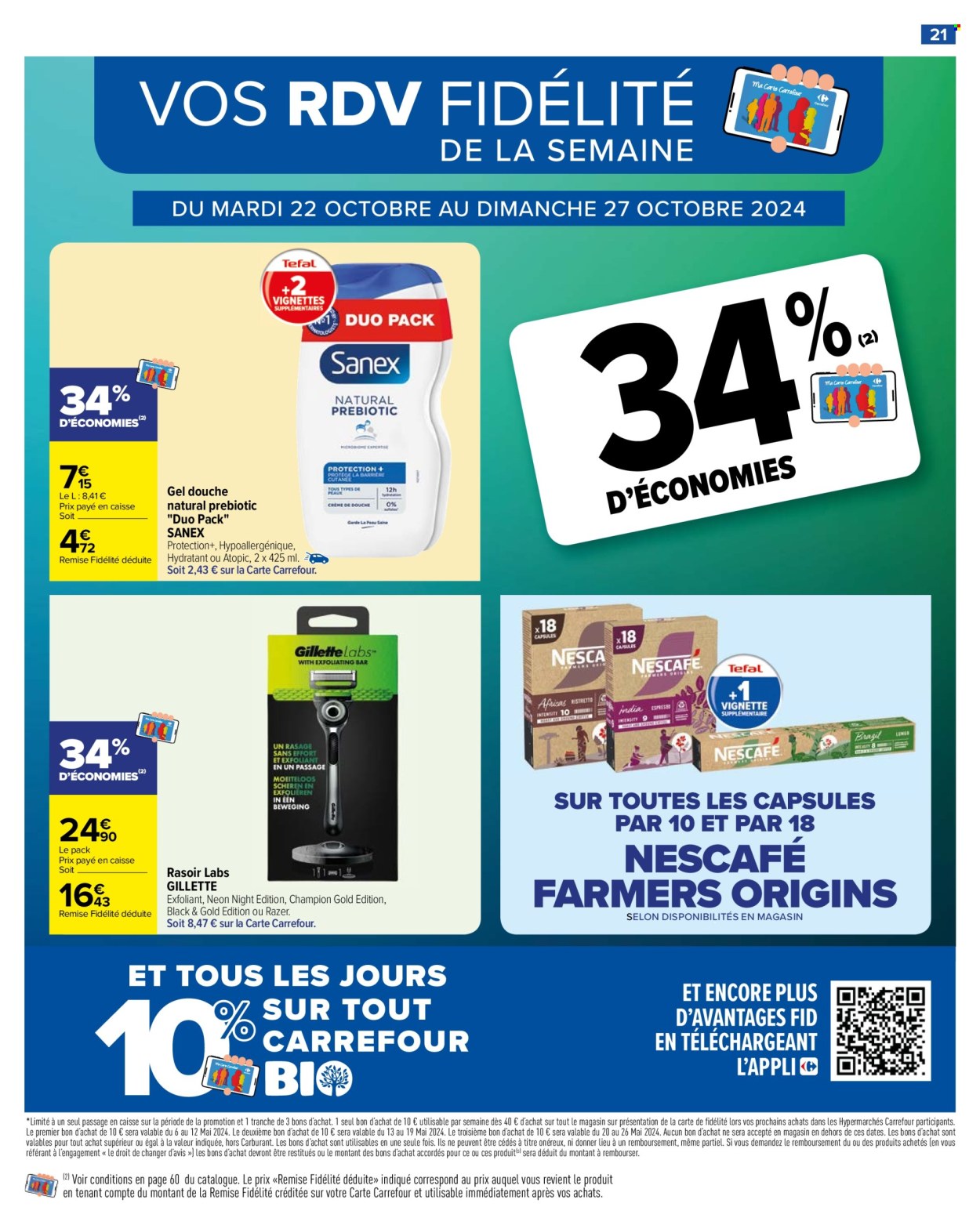 Catalogue Carrefour Hypermarchés - 22/10/2024 - 04/11/2024. Page 23