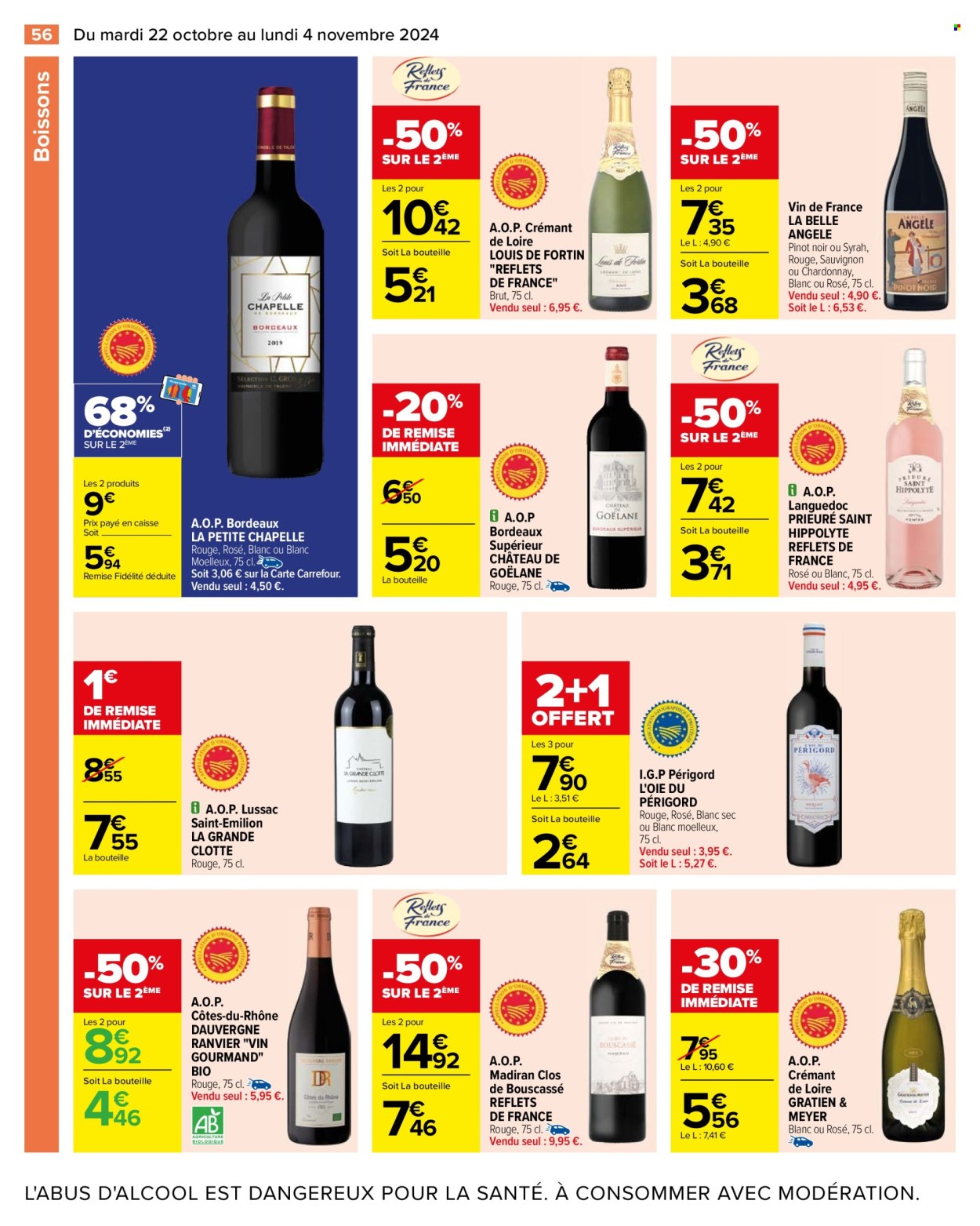 Catalogue Carrefour Hypermarchés - 22/10/2024 - 04/11/2024. Page 58