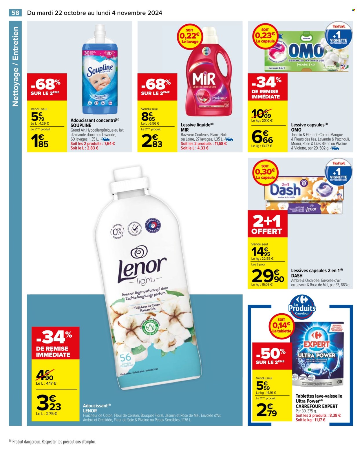 Catalogue Carrefour Hypermarchés - 22/10/2024 - 04/11/2024. Page 60