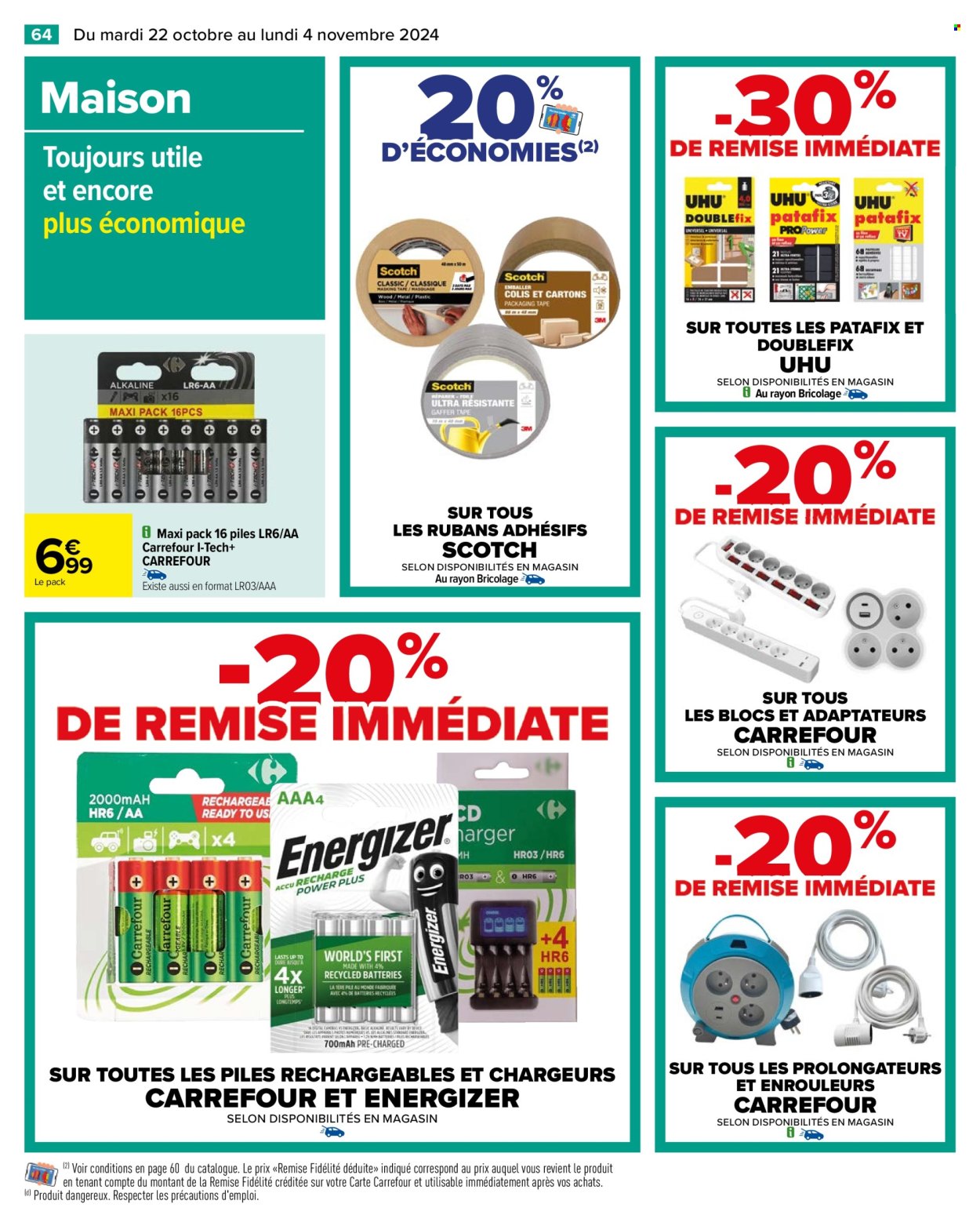Catalogue Carrefour Hypermarchés - 22/10/2024 - 04/11/2024. Page 66