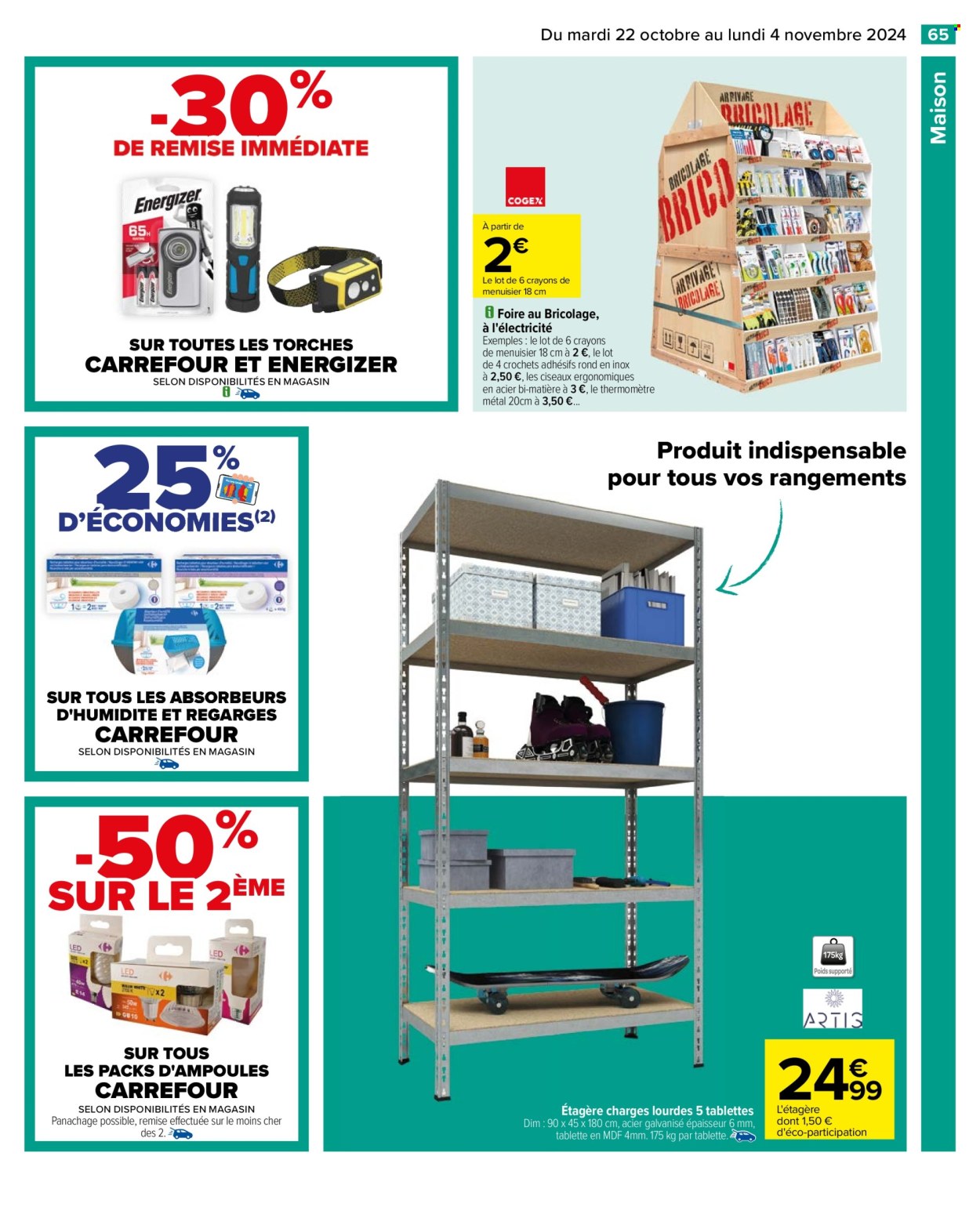 Catalogue Carrefour Hypermarchés - 22/10/2024 - 04/11/2024. Page 67