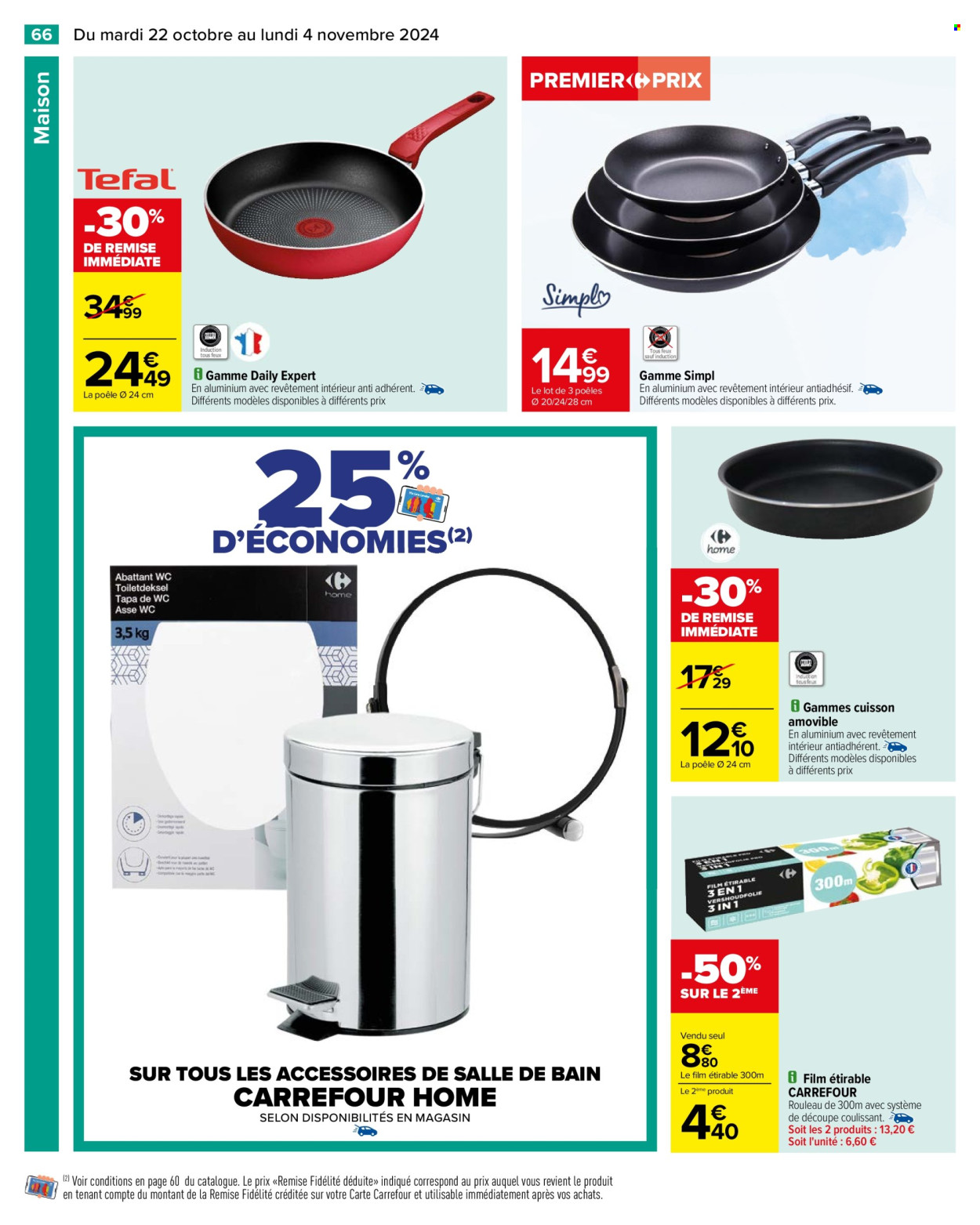 Catalogue Carrefour Hypermarchés - 22/10/2024 - 04/11/2024. Page 68