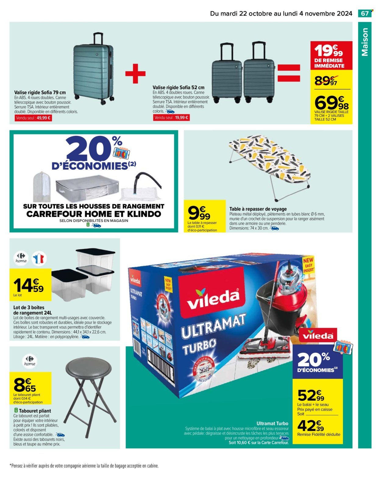 Catalogue Carrefour Hypermarchés - 22/10/2024 - 04/11/2024. Page 69