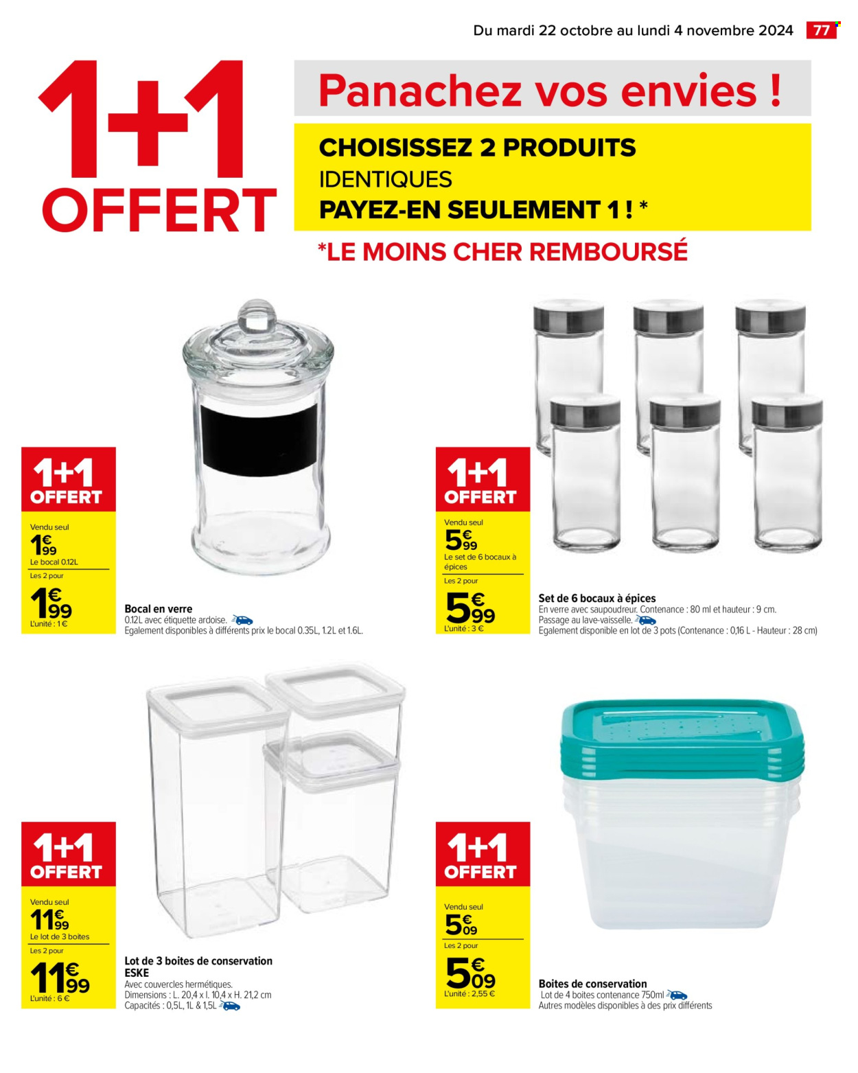 Catalogue Carrefour Hypermarchés - 22/10/2024 - 04/11/2024. Page 79