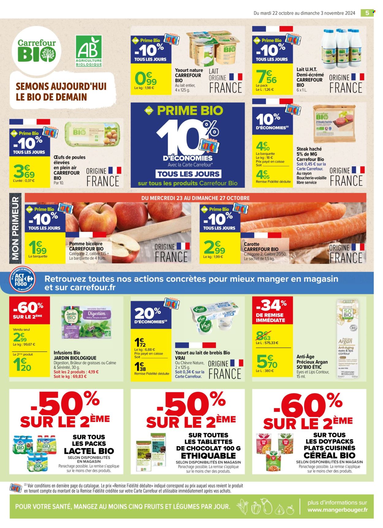 Catalogue Carrefour Contact - 22/10/2024 - 03/11/2024. Page 7