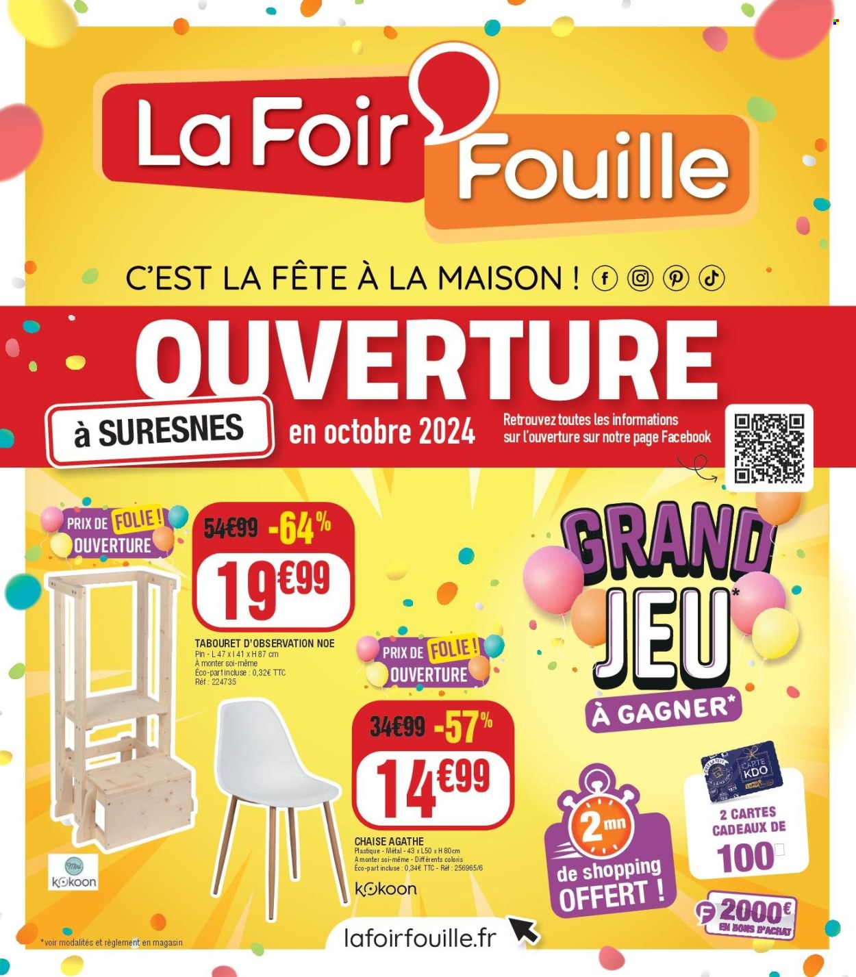Catalogue La Foir'Fouille - 18/10/2024 - 27/10/2024. Page 1