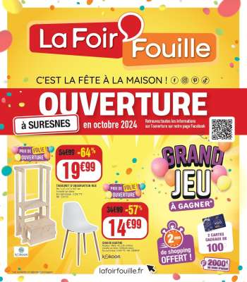Catalogue La Foir'Fouille - 18/10/2024 - 27/10/2024.