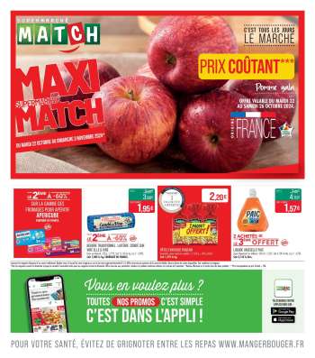 Catalogue Supermarché Match - 22/10/2024 - 03/11/2024.