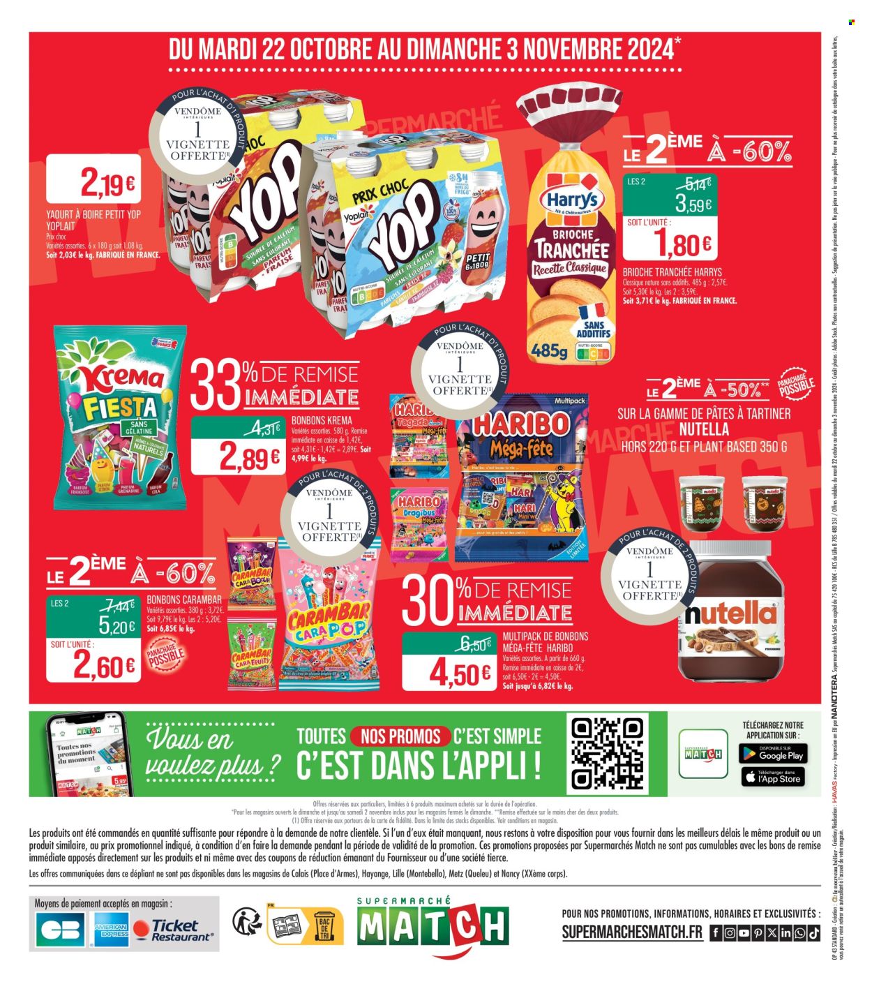 Catalogue Supermarché Match - 22/10/2024 - 03/11/2024. Page 16